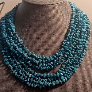 Vintage 8 strand Haskell necklace